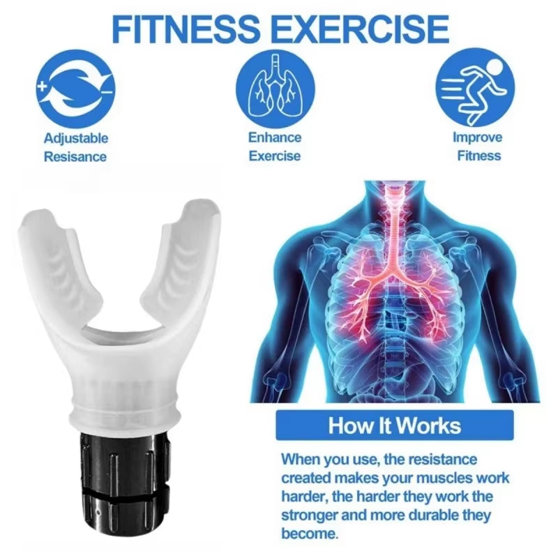 High Quality Sports Breathing Trainer Exercise Tool to Adjust Breathing Rhythm during Exercise